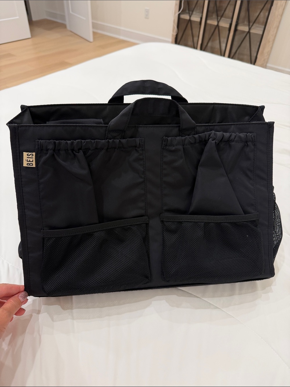 BEIS Black Travel Organizer Caddy